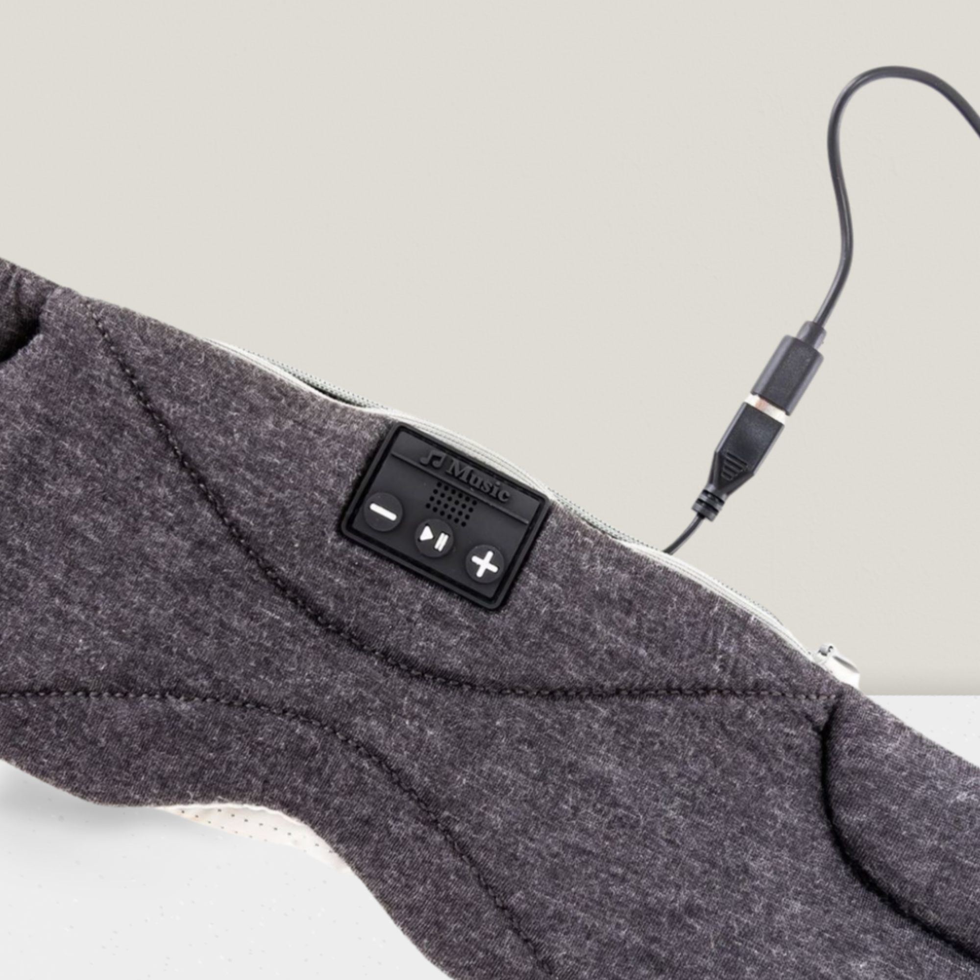 Somny sleep mask with audio cable - bluetooth side sleeper sleep mask with built-in speakers Australia