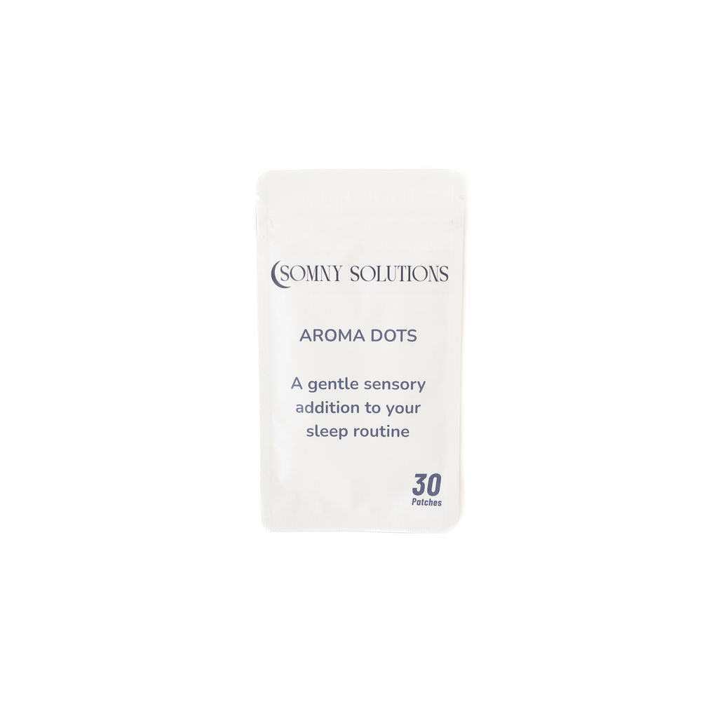 Somny Aroma Dots packaging front - nervous system sleep cue therapy Australia
